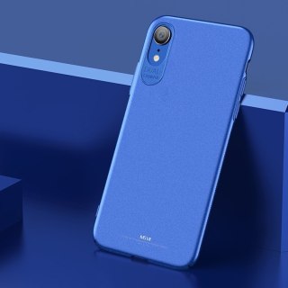 Ultracienkie etui MSVII Simple do iPhone XR niebieski