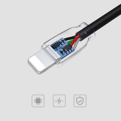 Kabel USB / micro USB 2.1A 1M Remax Suji biały