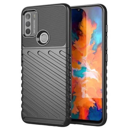 Etui Thunder Case elastyczne do Motorola Moto G50 czarny