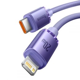 Kabel Baseus Typ-C - Lightning 200cm Purple