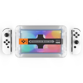 SZKŁO HARTOWANE SPIGEN GLAS.TR "EZ FIT" 2-PACK NINTENDO SWITCH OLED