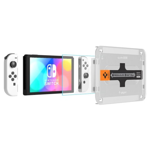 SZKŁO HARTOWANE SPIGEN GLAS.TR "EZ FIT" 2-PACK NINTENDO SWITCH OLED