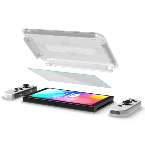 SZKŁO HARTOWANE SPIGEN GLAS.TR "EZ FIT" 2-PACK NINTENDO SWITCH OLED