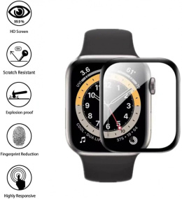 Szkło Hybrydowe do Apple Watch 7 (41 mm) Black