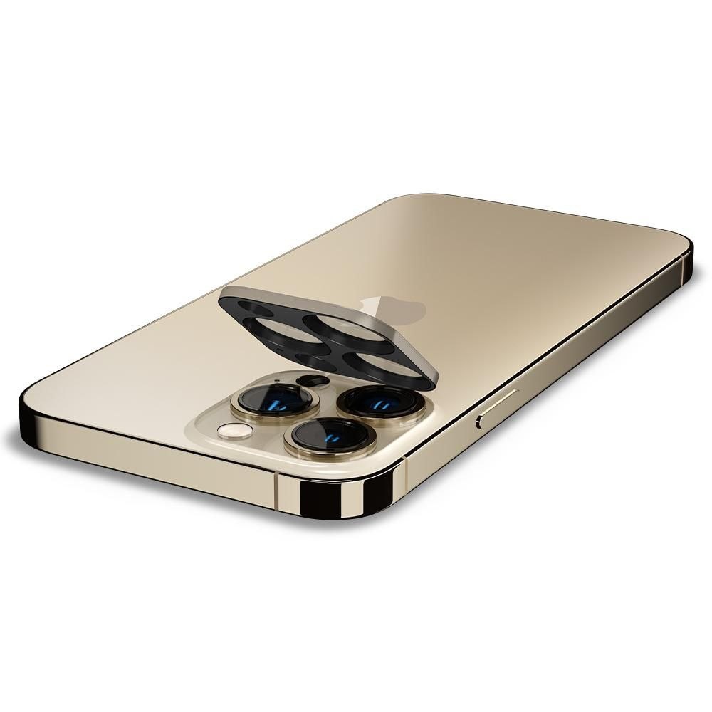 Osłona Aparatu Spigen Optik.tr 2x iPhone 13 Pro / 13 Pro Max Gold