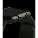 2x Nakładka Ringke Slim do Apple Watch 7 (45 mm) Clear & Deep Green
