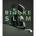 2x Nakładka Ringke Slim do Apple Watch 7 (45 mm) Clear & Metallic Blue
