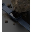 2x Nakładka Ringke Slim do Apple Watch 7 (45 mm) Clear & Metallic Blue