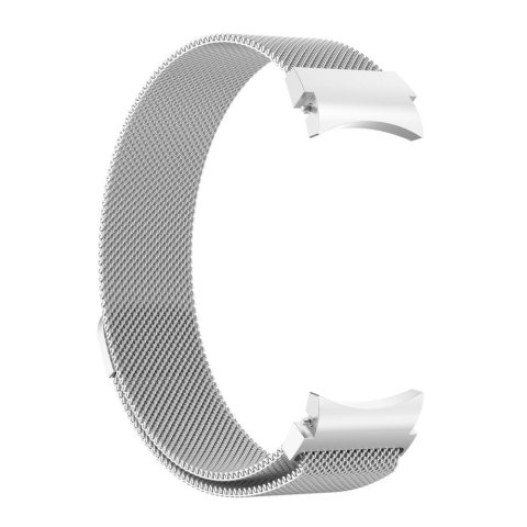 Bransoleta Milaneseband "2" do Samsung Galaxy Watch 4 40 / 42 / 44 / 46 mm Silver