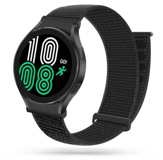 Pasek Nylon do Samsung Galaxy Watch 4 40 / 42 / 44 / 46 mm Black