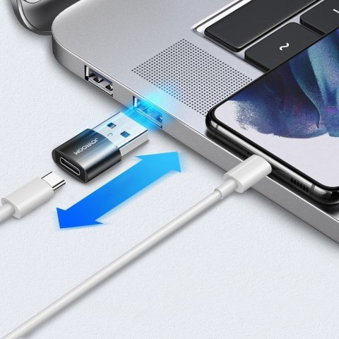 2x Adapter Przejściówka z USB Typ C na USB czarny