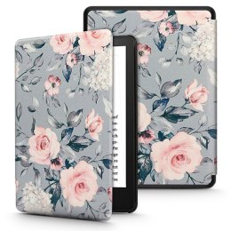Etui Smartcase do Kindle Paperwhite V / 5 / Signature Edition Floral Grey
