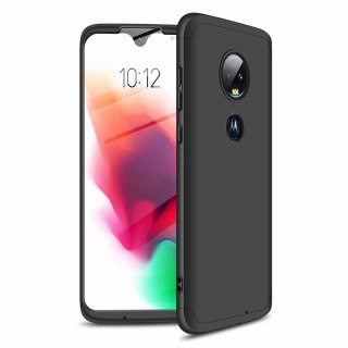 Etui na całą obudowę przód + tył do Motorola Moto G7 czarny