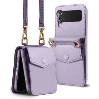 Etui Ringke Signature do Galaxy Z Flip 3 Light Purple