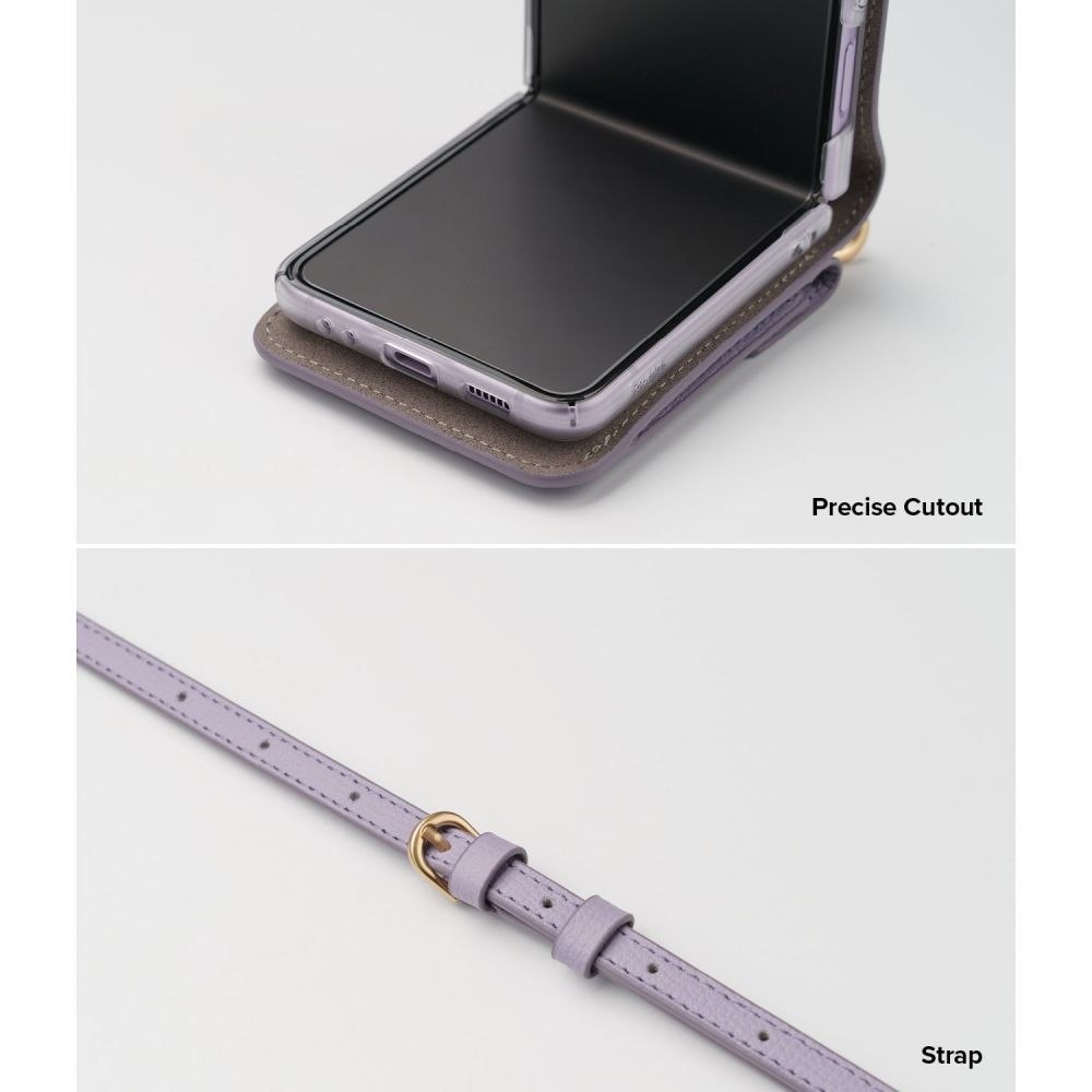Etui Ringke Signature do Galaxy Z Flip 3 Light Purple