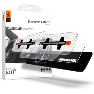 Szkło Hartowane Spigen Glas.tr "Ez Fit" Set do Mercedes E-class 2020 / 2021