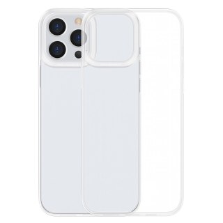 Baseus przezroczyste żelowe etui iPhone 13 Pro Max bezbarwny