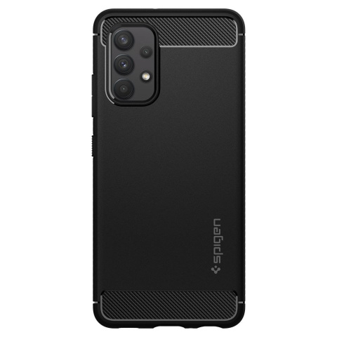 Etui Spigen Rugged Armor + Szkło Płaskie do Samsung Galaxy A52 LTE / 5G