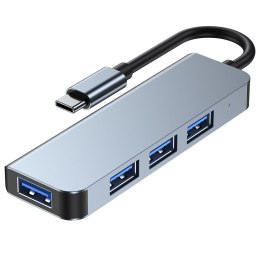 Adapter Hub do laptopa USB-C 4xUSB-A