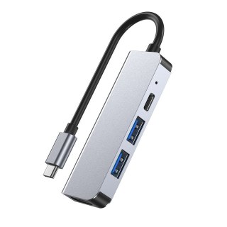 Adapter V2 4w1 do Laptopa Szary