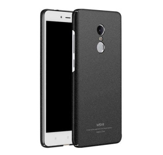 ORYGINALNE ETUI MSVII XIAOMI REDMI NOTE 4X OCHRONA CZARNY MATOWY