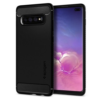 Etui Spigen Rugged Armor do Samsung Galaxy S10+ Plus czarny