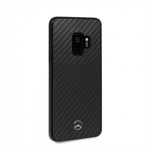 Oryginalne Etui Mercedes do Samsung Galaxy S9 hard case czarny/carbon