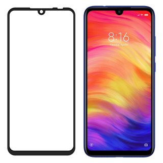 Szkło hartowane na cały ekran z ramką do Xiaomi Redmi 7 czarny