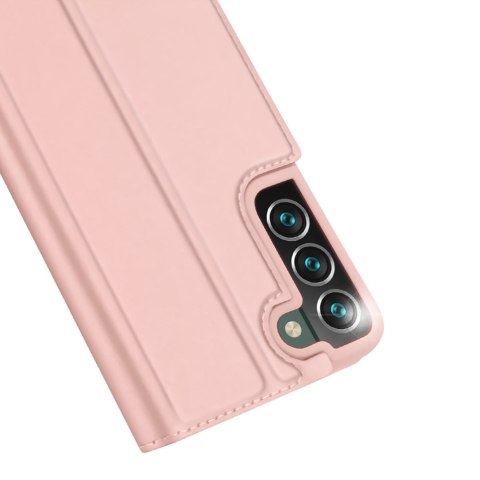 Etui Dux Ducis Skin Pro z klapką do Samsung Galaxy S22 Plus różowy