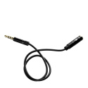 Kabel przewód przedłużacz AUX do słuchawek z mikrofonem 3,5 mm mini jack