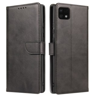 Etui Pokrowiec z Klapką Braders Case do Samsung Galaxy A22 4G czarny