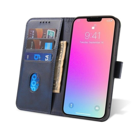 Etui Pokrowiec z Klapką Braders Case do Xiaomi Redmi K40 Pro+ / K40 Pro / K40 / Poco F3 niebieski