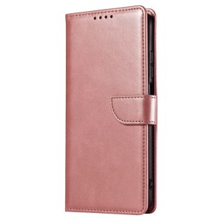 Etui Pokrowiec z Klapką Braders Case do Xiaomi Redmi Note 10 5G / Poco M3 Pro różowy