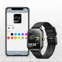 Smartwatch Joyroom 46mm z silikonowym paskiem (JR-FT1 Pro Gray)