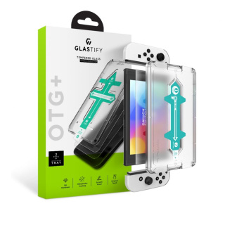 2x Szkło Hartowane Glastify Otg+ do Nintendo Switch Oled