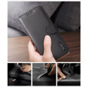 Etui Hivo Dux Ducis skórzane z klapką do Samsung Galaxy S21 FE czarny