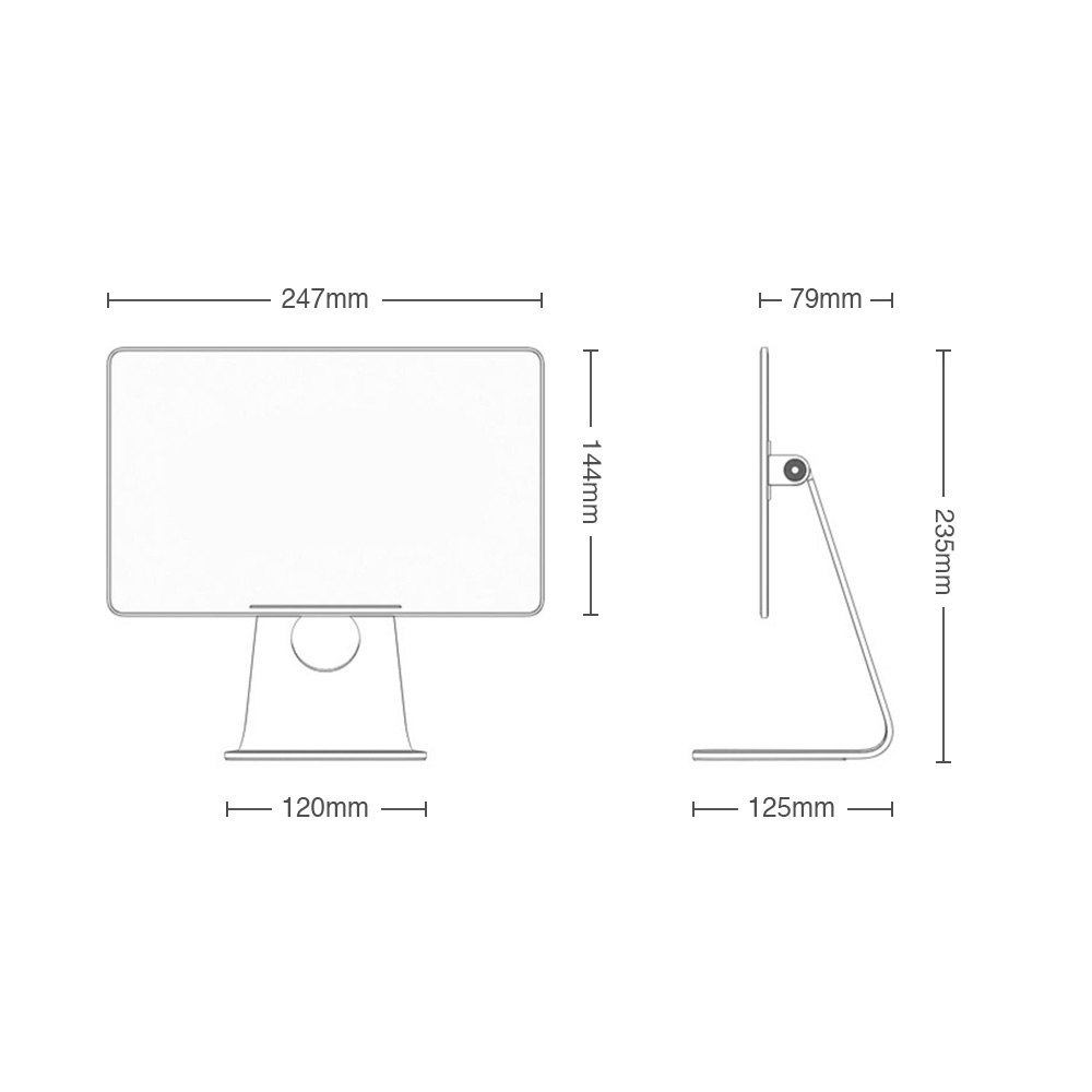 Podstawka Magnetyczna Braders Stojak pod iPad, iPad Pro 11, iPad Air 4 / 5 10.9