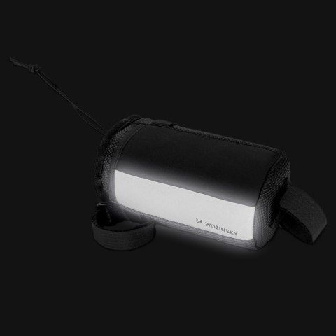 Wozinsky termiczna torba rowerowa na bidon / butelkę czarna (WBB29BK)