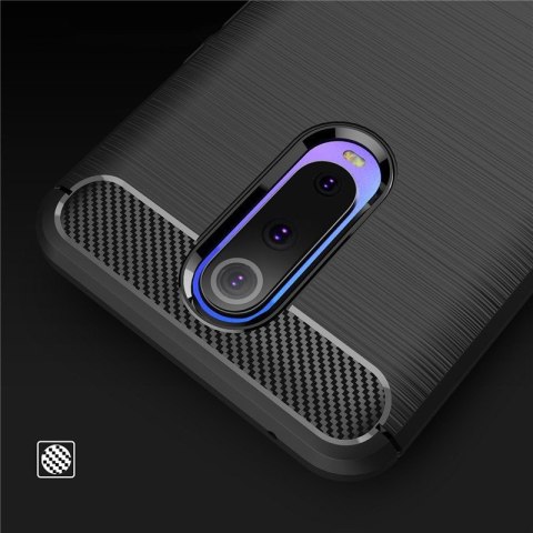 Elastyczne etui Carbon Case do Oppo RX17 Pro czarny