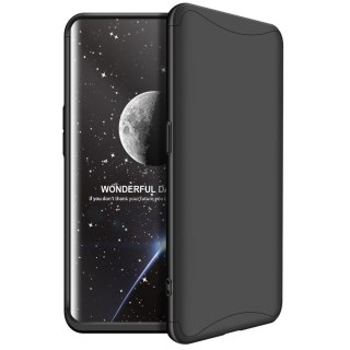 Etui na całą obudowę przód + tył do Oppo Find X czarny