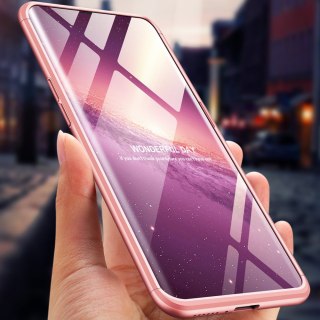 Etui na całą obudowę przód + tył do Oppo Find X różowy