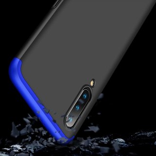 Etui na całą obudowę przód + tył do Xiaomi Mi 9 czarno-niebieski