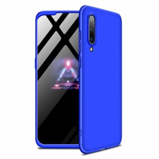 Etui na całą obudowę przód + tył do Xiaomi Mi 9 niebieski