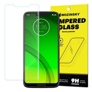 Szkło hartowane płaskie 9H do Motorola Moto G7 Power