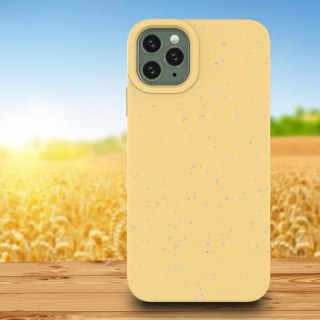Eco Case etui do iPhone 11 Pro Max silikonowy pokrowiec obudowa do telefonu żółty