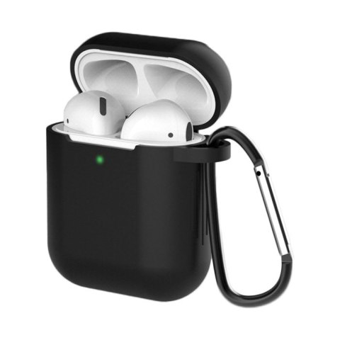 Etui do AirPods 2 / AirPods 1 + brelok karabińczyk