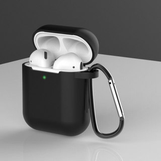 Etui do AirPods 2 / AirPods 1 + brelok karabińczyk