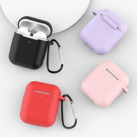 Etui do AirPods 2 / AirPods 1 + brelok karabińczyk