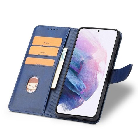 Etui z Klapką Magnet Case do Samsung Galaxy S22 Plus niebieski