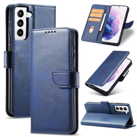 Etui z Klapką Magnet Case do Samsung Galaxy S22 Plus niebieski